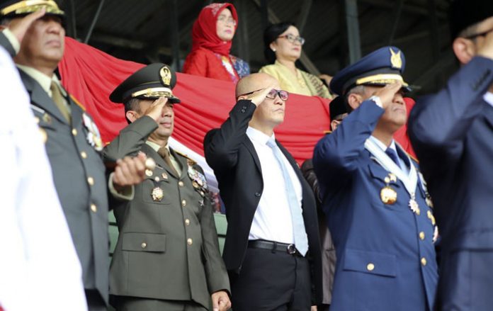 Wakil Ketua DPRD Memperingati HUT TNI Ke 77