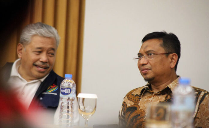 Ketua DPRD Kota Bandung, H. Tedy Rusmawan, A.T., M.M., menghadiri undangan KORMI, di Hotel Ivory, Bandung, Senin (6/2/2023). Ridwan/Humpro DPRD Kota Bandung.