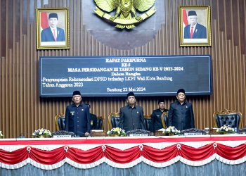 DPRD Serahkan Sejumlah Rekomendasi Hasil LKPJ Wali Kota Bandung Tahun 2023