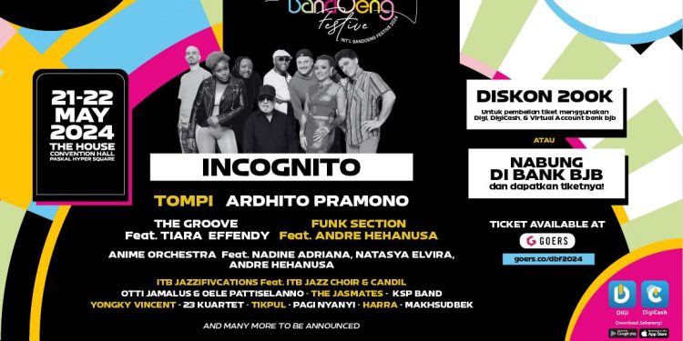 DIGI Bandoeng Festive 2024 Kembali Digelar di The House Convention Hall Pasir Kaliki Bandung