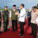 Pangdam I/BB Sambut dan Dampingi Presiden Jokowi Tinjau Lokasi Bencana Sumbar