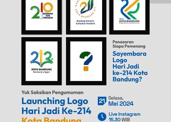 Pemkot Bandung Bakal Luncurkan Logo HJKB 214