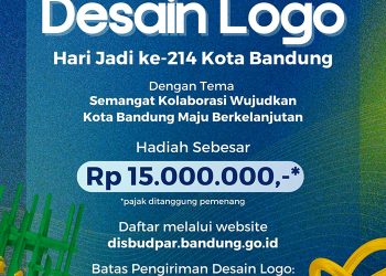 Yuk Ikuti Sayembara Logo Hari Jadi ke-214 Kota Bandung