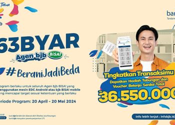 bank bjb Merayakan Ulang Tahun ke-63 dengan Program Gebyar Agen bjb BiSA!