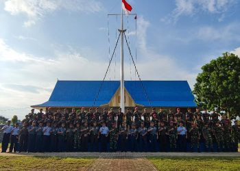 Pangkoopsud I Dampingi Kuker Panglima TNI ke Jajaran TNI Wilayah Kepulauan Riau