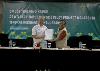 Implementasi Wolbachia Kota Bandung Capai 64 Persen