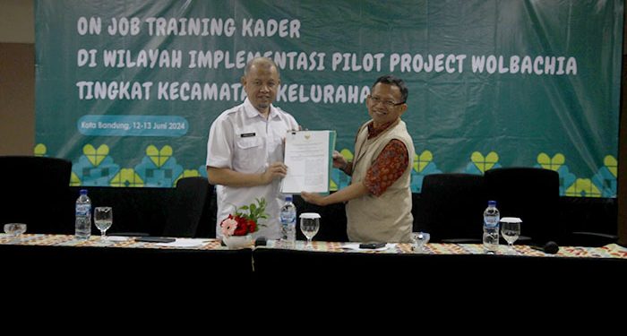 Implementasi Wolbachia Kota Bandung Capai 64 Persen