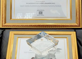 Kota Bandung Raih Penghargaan Tertinggi Kawasan Tanpa Rokok Pastika Parama