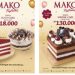 MAKO Cake and Bakery Berikan Promo Spesial untuk Lebih dari 30 Varian