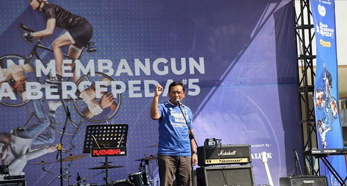 Ajak Budayakan Bersepeda, Ketua DPRD Kota Bandung Sebut Kurangi Dampak Polusi Udara