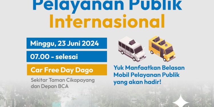 Pemkot Bandung Hadirkan 14 Layanan Publik di CFD Dago