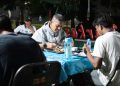 Brigjen TNI Dody Triwinarto Nikmati Kebersamaan Makan Malam Bersama Atlit PON Sulteng