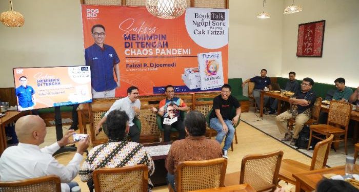 Diskusi Buku Thriving on Turbulence, Pos Bloc Jakarta