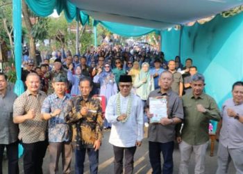 Bupati Bandung Terima PSU dari Pengembang Perumahan