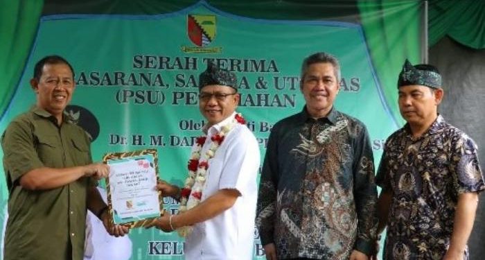 Bupati Dadang: Pemerintah Kabupaten Bandung Terima 70 PSU Perumahan