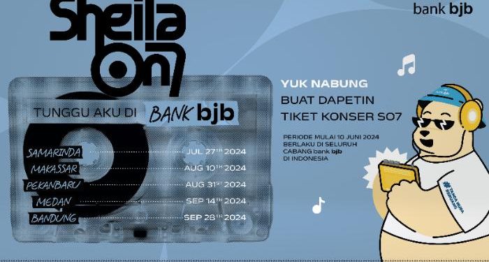 Cukup Nabung di bjb, bisa Dapat Tiket Konser Sheila On 7