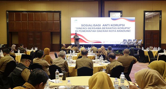 Gelar Sosialisasi Antikorupsi, Inspektorat: Pemberantasan Tipikor Masih Jadi Prioritas Pemkot Bandung