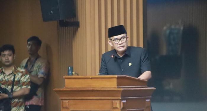 DPRD Kota Bandung Fraksi Partai Gerindra Sampaikan Pandangan Umum terkait Pertanggungjawaban Pelaksanaan APBD 2023