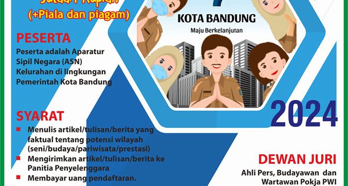 Peringati HUT ke-214, Pokja PWI Kota Bandung Gelar Lomba Karya Jurnalistik Berhadiah Ratusan Juta, Buruan Daftar