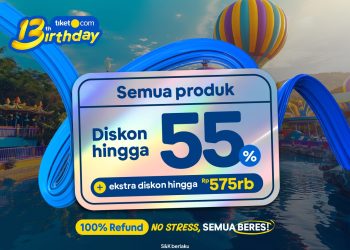 13 Tahun tiket.com: Perkuat Komitmen dalam Inovasi Teknologi dan Mengajak Konsumen Bebas Berkelana Dimana Kemana Saja