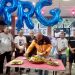 Rayakan HUT RRG Club Indonesia ke-49 Puluahan Anak Yatim Diberi Santunan