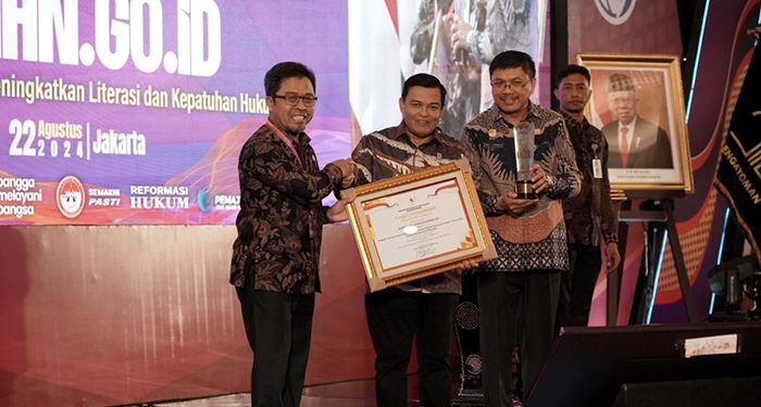 DPRD Kota Bandung Kembali Raih Penghargaan JDIH Award, Selama Dua Tahun Berturut-Turut