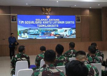 PT. Transportasi Jakarta Sosialisasikan Layanan Transportasi Publik di Koops Udara I