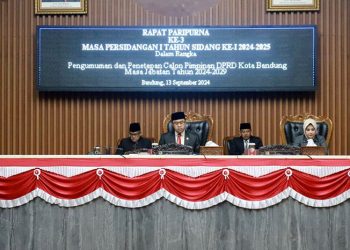 Inilah Tiga Calon Pimpinan DPRD Kota Bandung Periode 2024 -2029