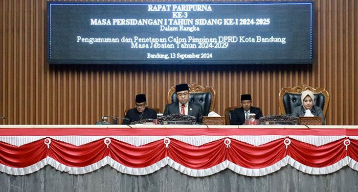 Inilah Tiga Calon Pimpinan DPRD Kota Bandung Periode 2024 -2029