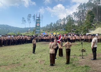 LDT ke-46 SMAN 11 Garut Selama Tiga Hari Sukses Dilaksanakan di Lamping Cirorek