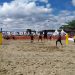 Venue voli pantai PON XXI Aceh-Sumut Unik di Caldera Toba