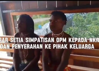 Ikrar Kembali Ke NKRI Oleh Simpatisan OPM di Mamba