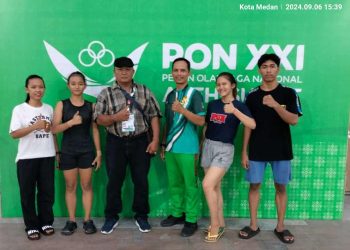 Tim Cabor Senam Artistik Sumut Siap Perjuangkan nama Provinsi Sumut di PON XXI 2024