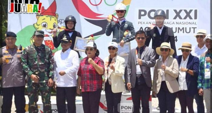 Medali Emas Sumut Bertambah dari Dinov di Equestrian