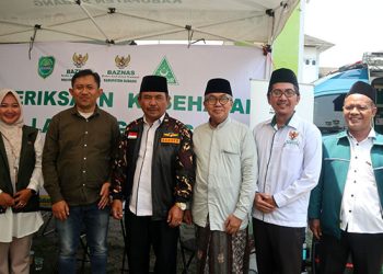 Layanan Kesehatan Keliling Gratis bagi 100 Lansia, BAZNAS Provinsi Jawa Barat di Gelar di Subang