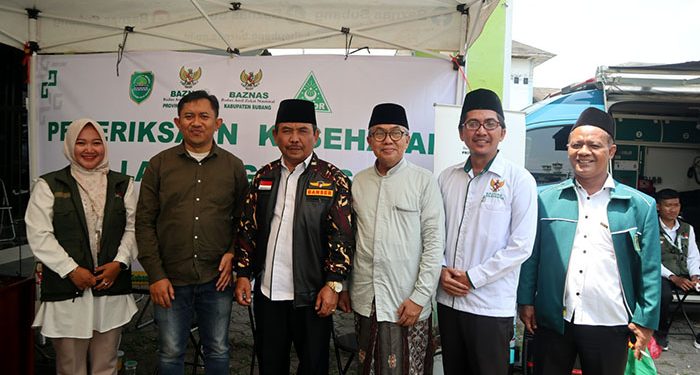 Layanan Kesehatan Keliling Gratis bagi 100 Lansia, BAZNAS Provinsi Jawa Barat di Gelar di Subang