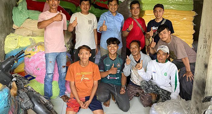 Kunjungi Pelaku Usaha Ekspor di Kecamatan Ibun, Gun Gun Gunawan Tawarkan Program Kemajuan UMKM