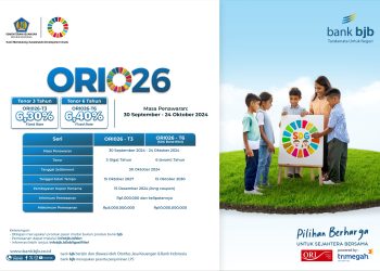 Dapatkan Imbal Hasil Optimal 6,4 Persen dengan ORI026 dari bank bjb