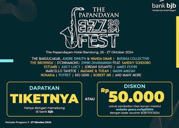 Nabung di bank bjb, Bisa Dapat Tiket Konser The Papandayan Jazz