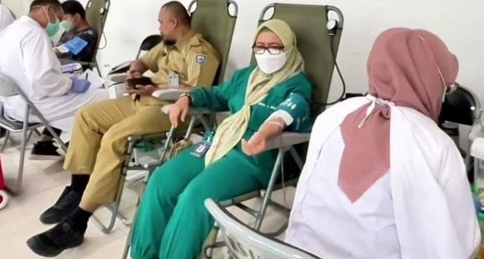 Dalam Rangka HJKB ke-214, RSUD Bandung Kiwari Berkolaborasi dengan PMI Kota Bandung Gelar Kegiatan Donor Darah