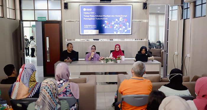 Temu TPT Puskesmas Kopo, Masyarakat Senang Diberi Edukasi Pencegahan Tuberkulosis