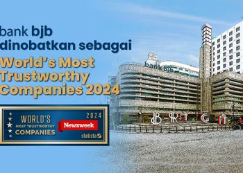 Raih Pengakuan Dunia, bank bjb Masuk Dalam Daftar World’s Most Trustworthy Companies 2024