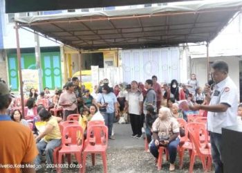 Bakti Sosial Pembagian Sembako DPC APMIKIMMDO Kota Medan