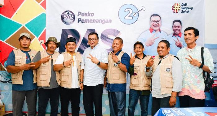 Posko Pemenangan Pasukan Aci Suwondo Diresmikan
