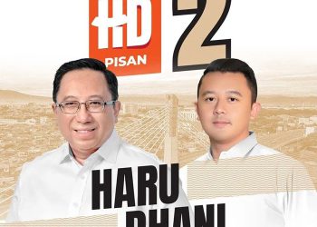 Pasangan Calon Pilkada Bandung Nomor Urut 2, Haru Suandaru-Dhani Wirianata Tempati Posisi Atas Survei Integritas Antikorupsi