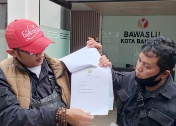 Aliansi Masyarakat Demokrasi Masyarakat Laporkan Dugaan Kampanye di Masa Tenang