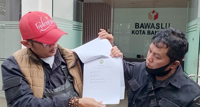 Aliansi Masyarakat Demokrasi Masyarakat Laporkan Dugaan Kampanye di Masa Tenang