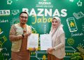 BAZNAS Provinsi Jawa Barat dan Amal Sholeh Menandatangani Kerjasama Pengembangan Ekosistem Layanan Zakat