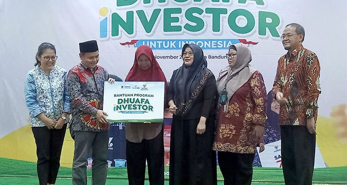 BAZNAS Provinsi Jabar Gelar Acara Ceremony Dhuafa Investor