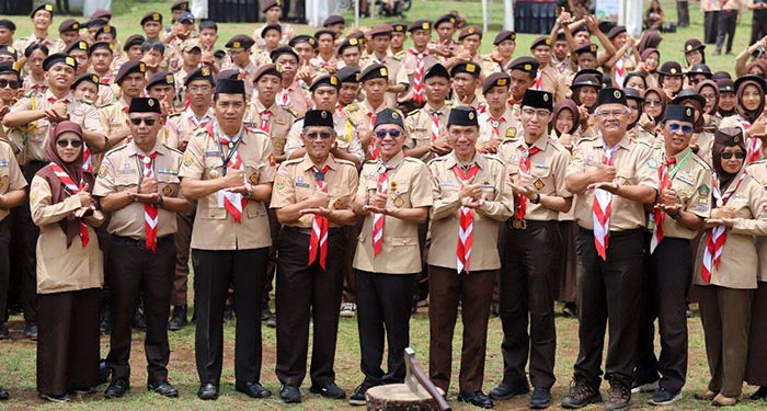 Ketua DPRD Kota Bandung Asep Mulyadi Puji Anak Muda Penerus Pramuka